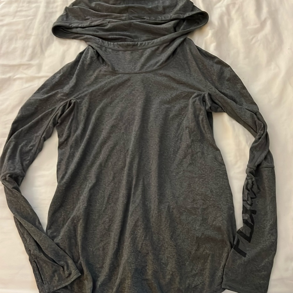 Fox Charcoal Gray Lightweight Hoodie